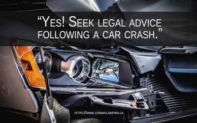 Injured in a Car Accident? Get Legal Advice Right Away