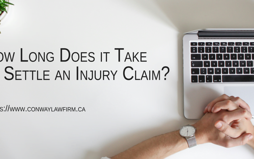 How Long Does it Take to Settle an Injury Claim?